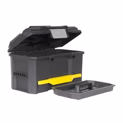 Stanley 1-70-316, Boîte à outils, Plastique, Noir, 14,4 L, 20 kg, 290 mm