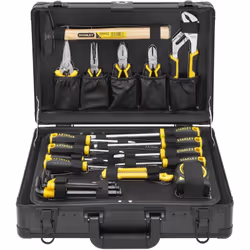 La boîte à outils Stanley STMT72986-1 Il s'agit d'un ensemble professionnel de 119 pièces, conçu pour offrir tout ce dont vou ...