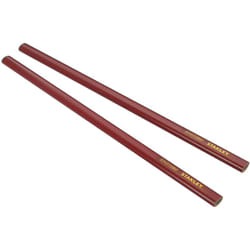 Stanley - Crayon charpentier 30 cm - Rouge