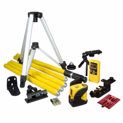 Niveau laser de ligne transversale Stanley CL2XTI + Détecteur laser