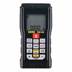 Stanley TLM330, LCD, m, Noir, 1/4", IP54, Alcaline