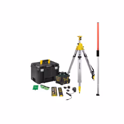 Description générale Pack complet comprenant : 1 niveau laser rotatif RL600L (avec lunettes, cible, cellule, mallette TSTAK, ...