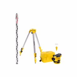 KIT NIVEAU OPTIQUE AL32 FATMAX - STANLEY Caractéristiques principales de ce produit : Niveau optique automatique AL 32 + trép ...