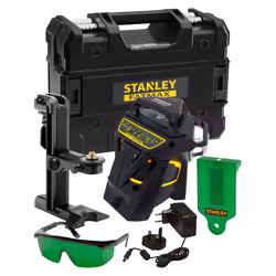 Stanley FATMAX NIVEAU LASER MULTILIGNE X3G-360° Vert -