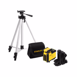 Kit Laser Cross360 faisceaux verts STANLEY STHT77641-1 Kit niveau laser 360° cross360 vert + trépied Mise à niveau automatiqu ...