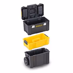 Stanley Essential Boîte à outils rigide Plastique Gris, Jaune - Vue supplémentaire 18