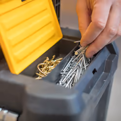 Stanley Essential Boîte à outils rigide Plastique Gris, Jaune - Vue supplémentaire 6