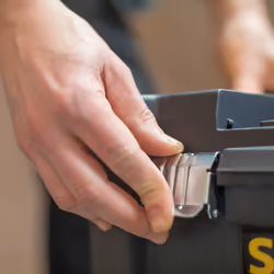 Stanley Essential Boîte à outils rigide Plastique Gris, Jaune - Vue supplémentaire 7