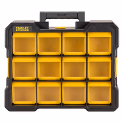 Stanley FMST81077-1 boite à outils Boîte pour petites pièces Plastique, Polycarbonate (PC) Noir, Jaune
