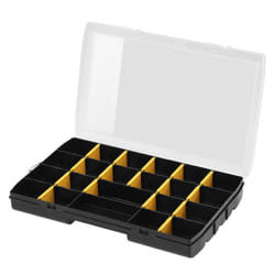 Stanley STST81681-1 Boîte de rangement Rectangulaire Polypropylène (PP) Noir, Jaune