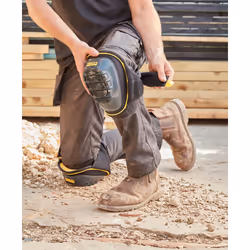 Stanley FATMAX FMST82960-1 genouillère Jaune, Noir Gel, Nylon, Caoutchouc - Vue supplémentaire 4