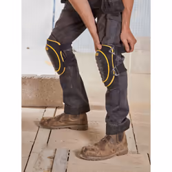Stanley FATMAX FMST82961-1 genouillère Jaune, Noir mousse, Plastique, Élastique, Nylon - Vue supplémentaire 4