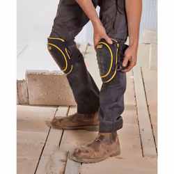 Stanley FATMAX FMST82961-1 genouillère Jaune, Noir mousse, Plastique, Élastique, Nylon - Vue supplémentaire 5
