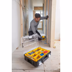 Stanley FMST82967-1 boite à outils Boîte à outils Métal, Polycarbonate (PC) Noir, Transparent, Jaune - Vue supplémentaire 4