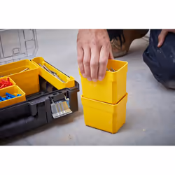 Stanley FMST82967-1 boite à outils Boîte à outils Métal, Polycarbonate (PC) Noir, Transparent, Jaune - Vue supplémentaire 6