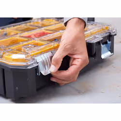 Stanley FMST82967-1 boite à outils Boîte à outils Métal, Polycarbonate (PC) Noir, Transparent, Jaune - Vue supplémentaire 7
