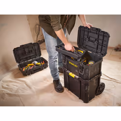 Stanley STST83319-1 Valise sur Roulettes 80 L Noir et Jaune - Vue supplémentaire 6