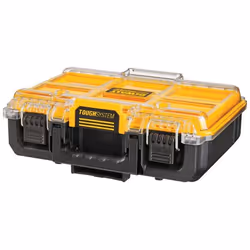 DeWALT ToughSystem 2.0, Noir, Transparent, Jaune, 6 pochettes, 370 mm, 260 mm, 130 mm, 10 kg