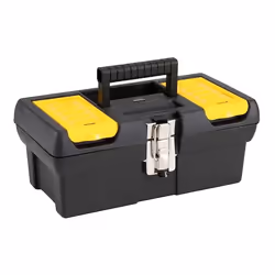 Stanley BOÎTE A OUTILS SERIE PRO, Boîte à outils, Plastique, Noir, 3,58 L, 16 kg, Charnière
