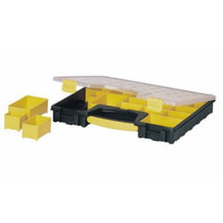 Stanley 1-92-748 boite à outils Polycarbonate Noir, Transparent, Jaune