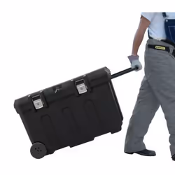 Stanley MOBILE Job Chest étui pour équipements Valise sur roulette Noir