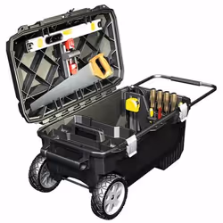 Stanley FatMax ProMobile JobChest Noir Métal, Plastique