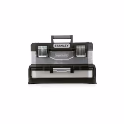Te ayuda a mantener tus herramientas organizadas y accesibles. Esta caja de herramientas STANLEY de 20" está galvanizada. Dis ...