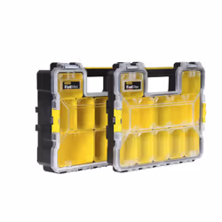 Stanley ORGANISEUR ETANCHE PROFONDEUR 106MM - 10 COMPARTIMENTS AMOVIBLES - FATMAX