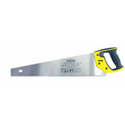 Stanley 2-15-288 scie 50 cm Noir, Acier inoxydable, Jaune