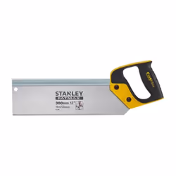 Précision de coupe professionnelle La scie à dos STANLEY FATMAX 2-17-199 (300 mm, 11 TPI) offre des coupes fines et régulière ...