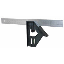 Stanley 2-46-222 règle 300 mm Aluminium, Noir