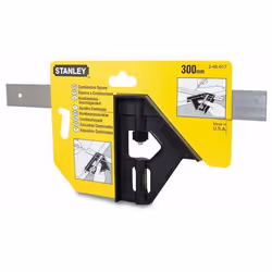 Stanley 2-46-222 règle 300 mm Aluminium, Noir