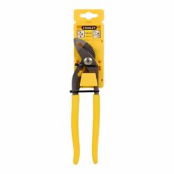 Pince multiprise gainée PVC jaune STANLEY 240 mm - 2-84-301 - Mâchoire trempée par induction pour une durée de vie accrue Cré ...
