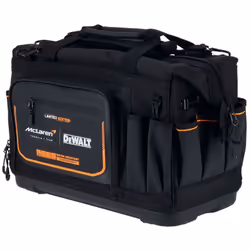 Sac de transport DeWALT Édition McLaren - Protection maximum : Fond étanche à l'eau pour garder les outils au sec même sur le ...