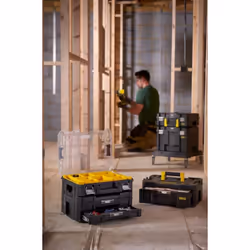 Stanley FATMAX FMST82967-9 Boîte à outils Noir, Jaune Plastique, Acier inoxydable