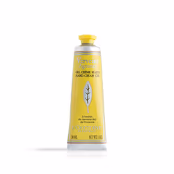 L'Occitane Citrus Verbena Hand Cream Gel, Crème, Femmes, Peau sèche, Peau normale, Hydratant, Adoucissant, 30 ml, Tube