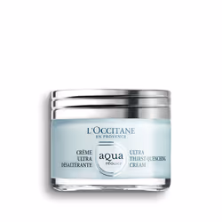 L'Occitane Aqua Réotier Ultra Thirst-Quenching Cream, Femmes, 50 ml, Crème, Universel, Hydratant, Adoucissant, 24 h