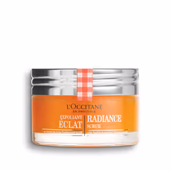 L'Occitane Exfoliant Visage Éclat 75ml, Gommage nettoyant, Femmes, Tous types de peau, Lissage, Pot, Crème