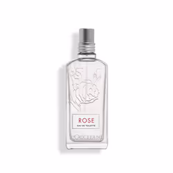 L'Occitane Rose, Femmes, 50 ml, Flacon non réutilisable, Baies, Litchi, Framboise, Rose, Violet, Patchouli, Musc blanc