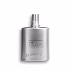 L'Occitane Cap Cedrat, Hommes, 75 ml, Menthe, Baie rose, Cedrat, Gingembre, Violette (feuille), Ambre, Cèdre, Musc, ALCOHOL D ...