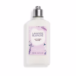 L'Occitane White Lavender, Lotion, Femmes, Hydratant, Nourrissant, Rafraîchissant, Tous types de peau, 250 ml, Beurre de kari ...