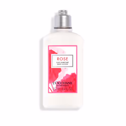 L'Occitane Rose, Lait, Femmes, Hydratant, Nourrissant, Adoucissant, Tous types de peau, 250 ml, Huile essentielle de rose