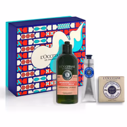 L'Occitane Cofanetto Essenziali, Unisexe, Tous types de peau, Beurre de karité, 30 ml, 300 ml, 50 g