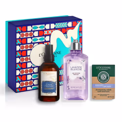 L'Occitane Cofanetto Relax, Unisexe, Tous types de peau, 60 ml, 250 ml, 100 ml, 3 pièce(s)