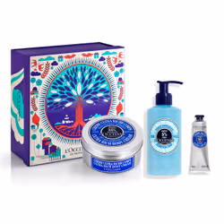 L'Occitane Cofanetto Karite', Unisexe, Tous types de peau, Beurre de karité, 200 ml, 30 ml, 250 ml