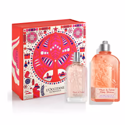 L'Occitane Cofanetto Fragranza Fiori Di Ciliegio, Femmes, 1 pièce(s), Eau de toilette, 75 ml, 2 pièce(s), 250 ml