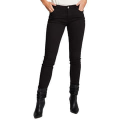 Pantalon Skinny Noir Femme Morgan Petra - MORGAN - Skinny - Taille standard