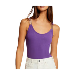 Débardeurs Morgan 231-Dua Violet - Femme - Ajustée - Col Arrondi