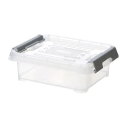 Curver Handy Box - Plus 1,2l + Clips Gris Avec Couvercle