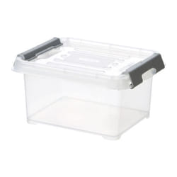 Curver Handy Box - Plus 2l + Clips Gris Avec Couvercle